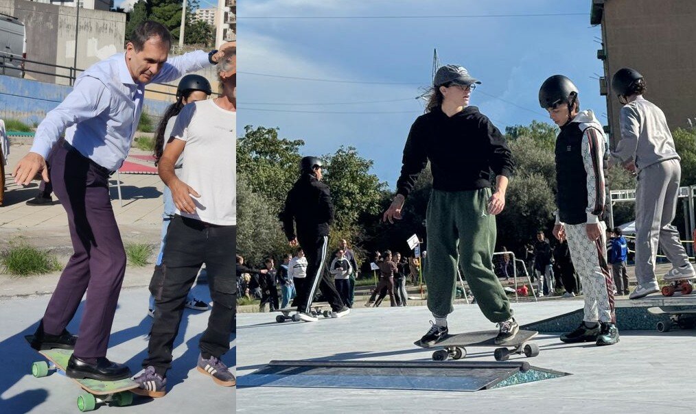 A Catania un sindaco skater