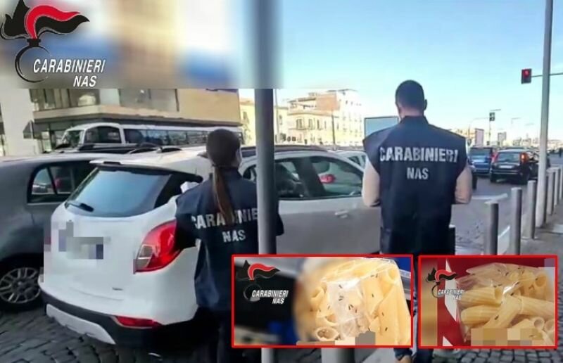 Parassiti vivi in oltre 4 tonnellate di pasta, maxi sequestro a Catania