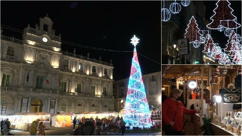 A Catania c'&egrave; aria di Natale
