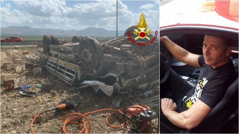 Fuori strada col camion: muore dopo una settimana