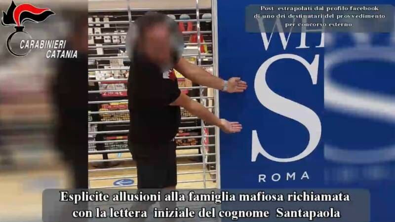 Catania: pizzo col marchio Santapaola