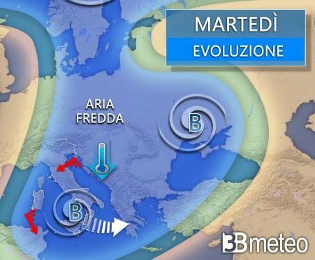 Freddo, pioggia e vento: nuovo vortice sulla Sicilia