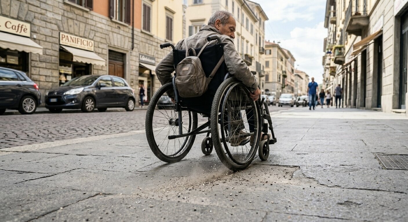 Falso invalido per 20 anni, si posta sui social mentre cammina