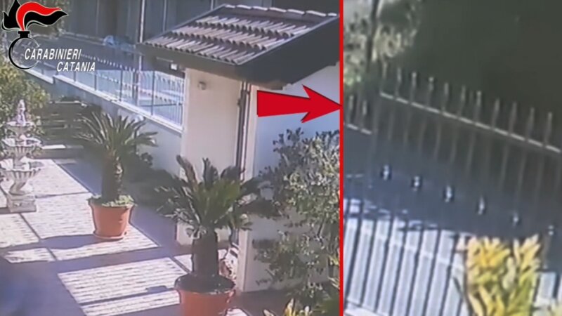Da Gela a San Michele di Ganzaria per furto in casa