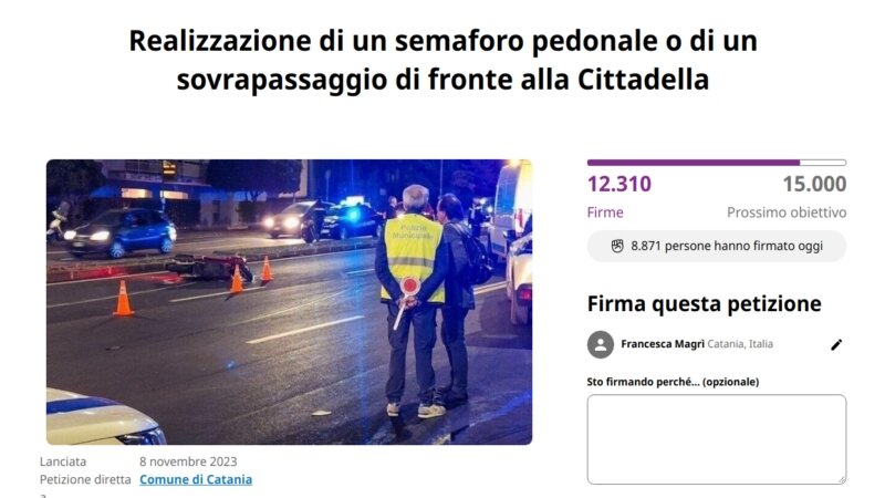 Morte di Chiara, studenti catanesi si mobilitano