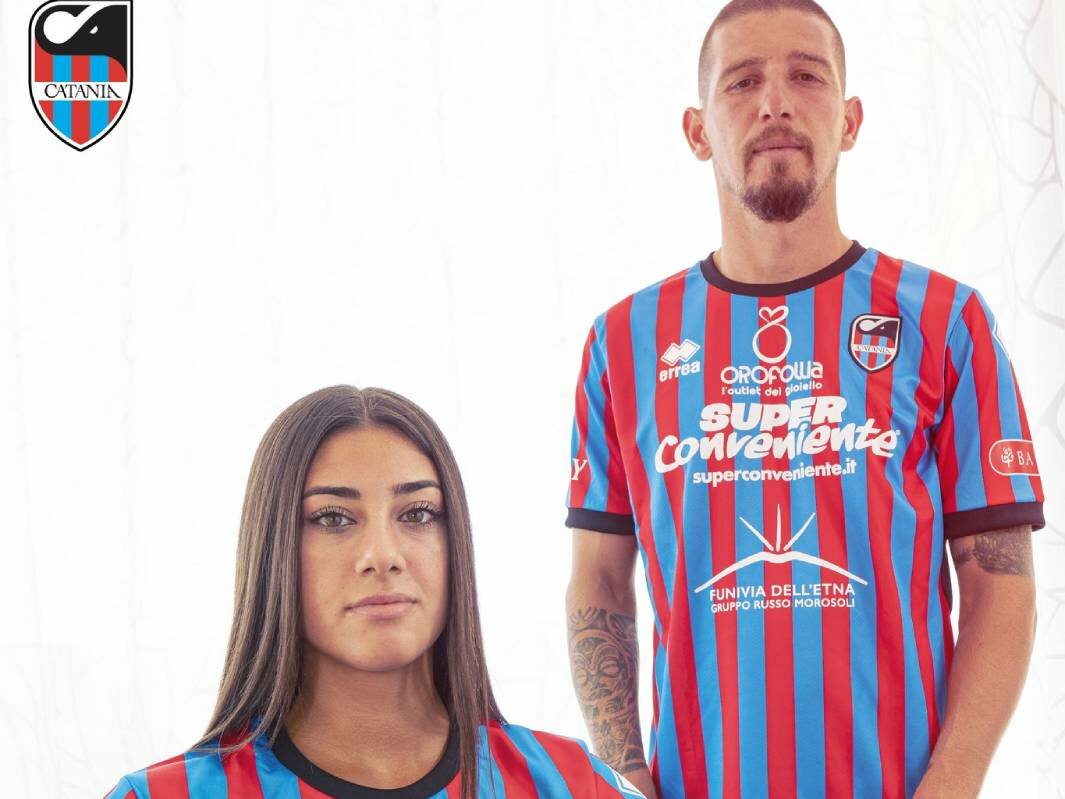 Catania, ecco la nuova maglia