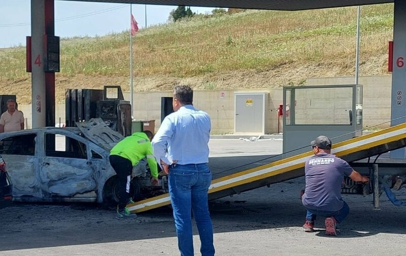 Trovata carbonizzata nel distributore di benzina a Favara: si &egrave; suicidata