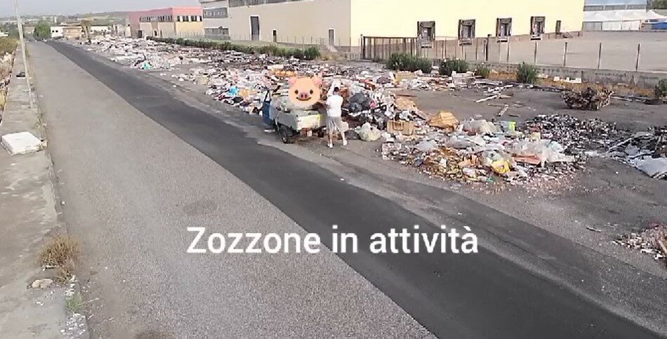 Belpasso, zozzone cade nella trappola