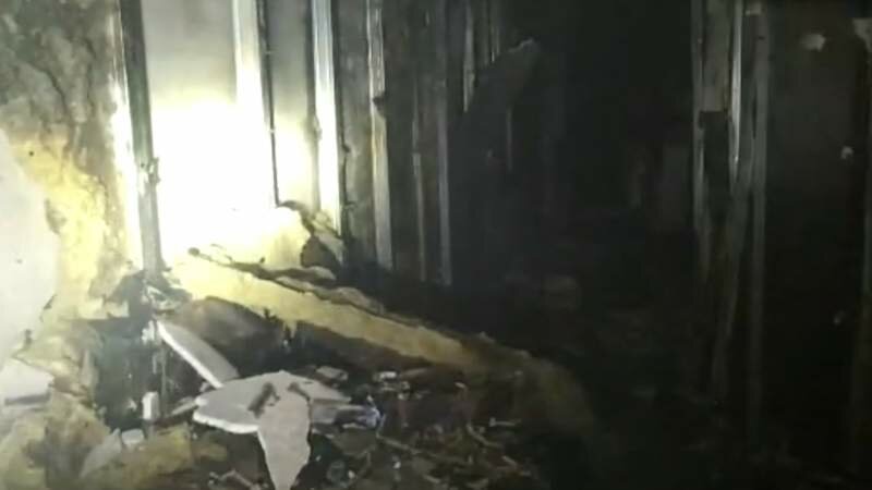 Appartamento in fiamme a Tremestieri