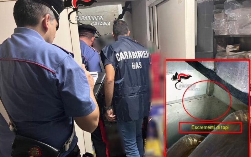 Escrementi di topi e blatte: chiuso storico bar catanese