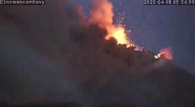 L'energia dell'Etna ripresa dall'alto: video spettacolare