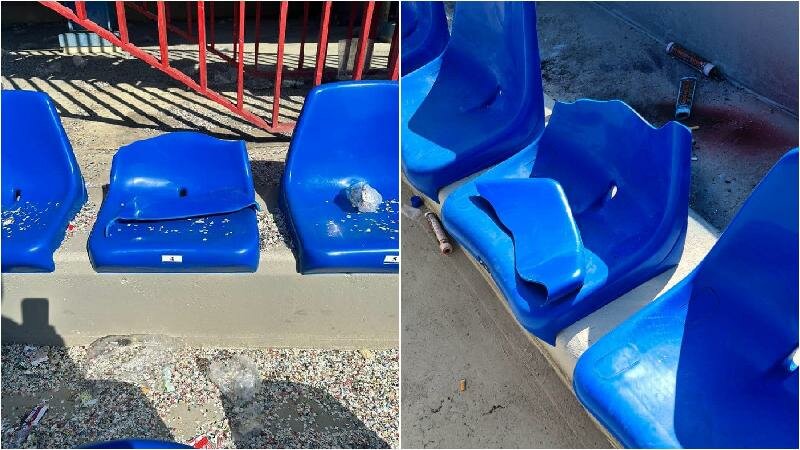 Stadio Massimino, gi&agrave; distrutti i seggiolini