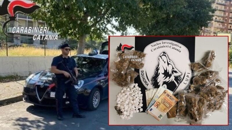 Fermato a Catania rider della droga