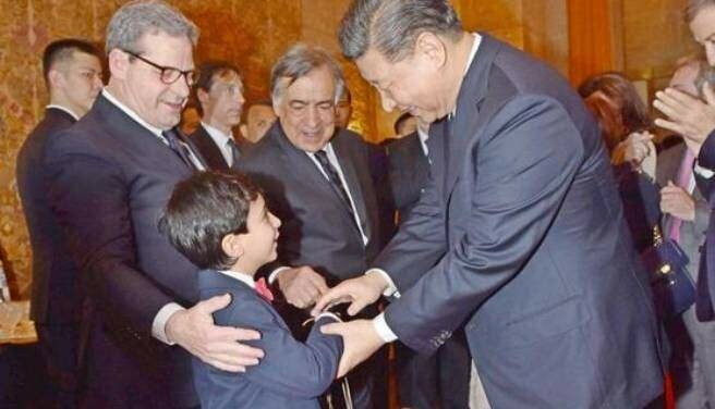 Aveva stupito Xi, ora Antonio &egrave; attore prodigio