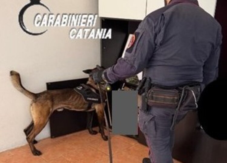 I carabinieri citofonano: lancia la borsetta con la droga dal balcone