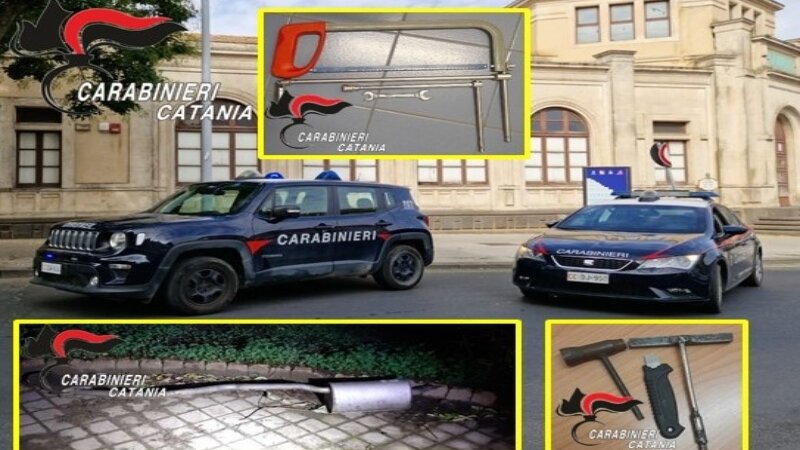 Sorpresi a smontare catalizzatori dalle auto