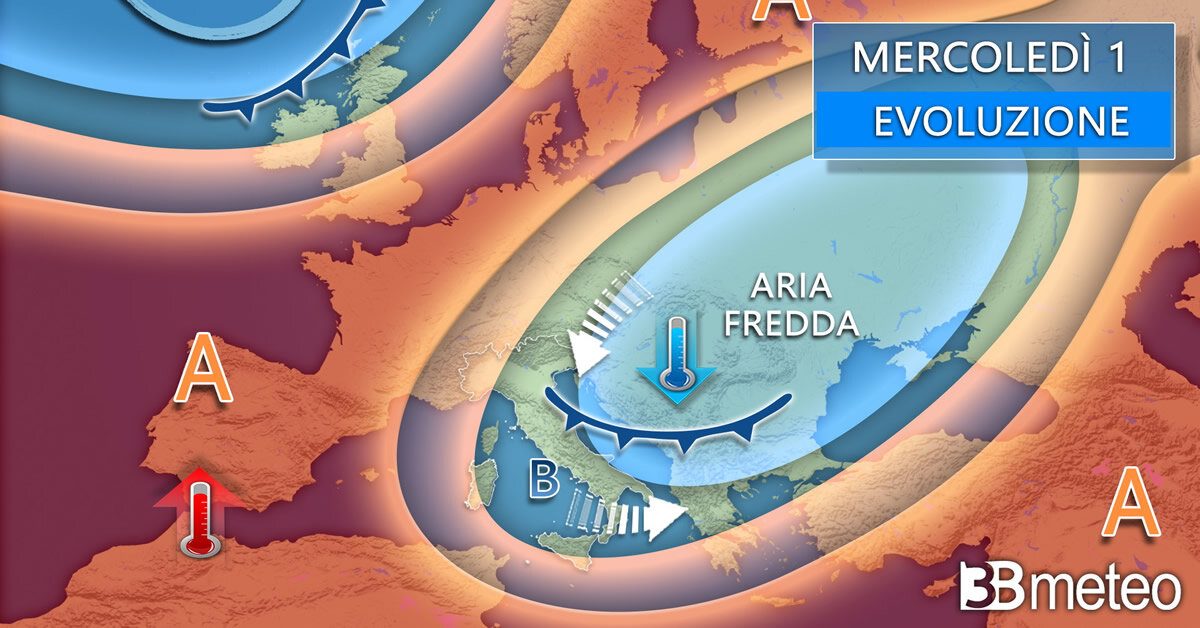 Ottobre da brividi: in Sicilia vento e freddo
