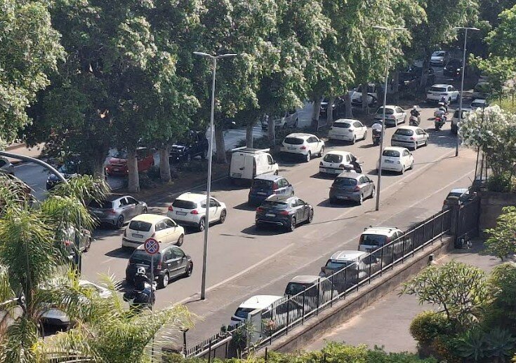 Trappola circonvallazione anche di pomeriggio