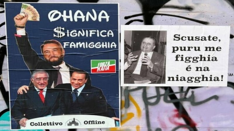 Palermo, manifesti contro Cancelleri e Chinnici