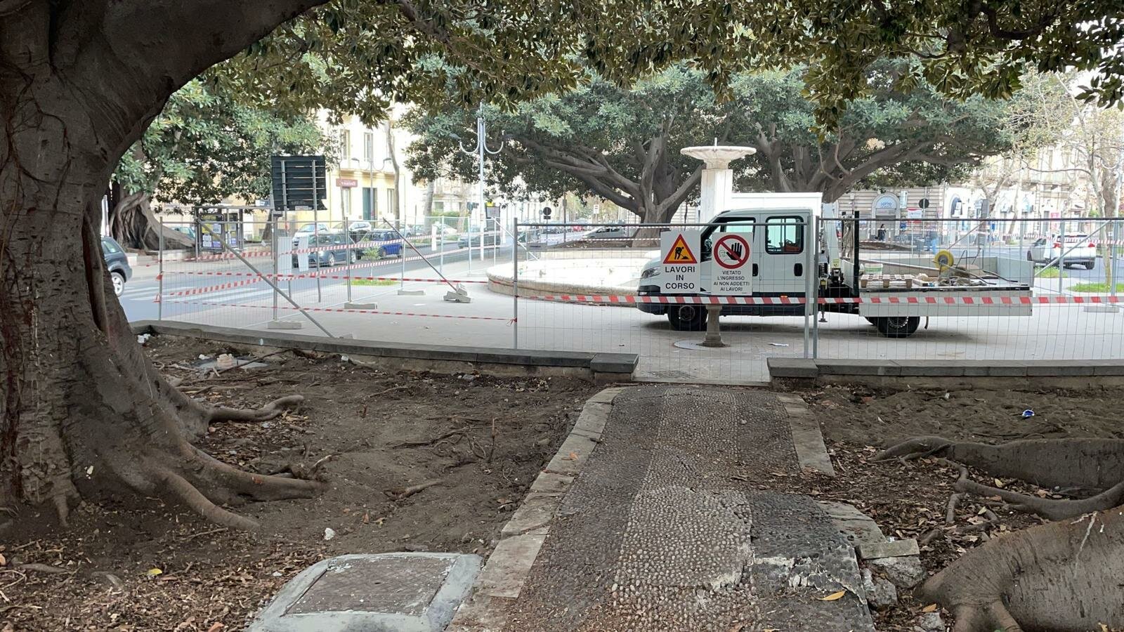 Due mesi di lavori in piazza S. Maria di Ges&ugrave;