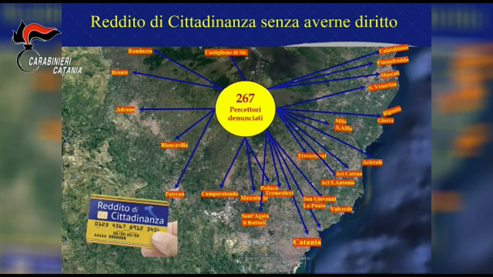 Pusher e rapinatori: a Catania tutti col rdc