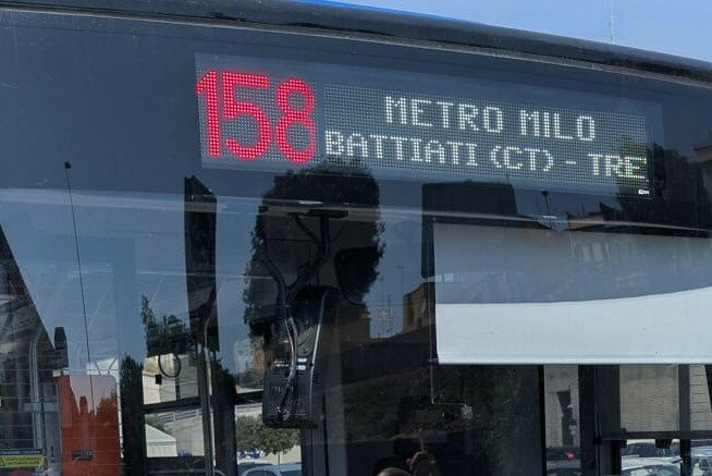 C'&egrave; un nuovo autobus a Catania