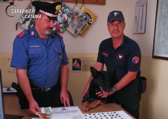 Riley fa arrestare due pusher di Zafferana Riley fa arrestare due pusher di Zafferana