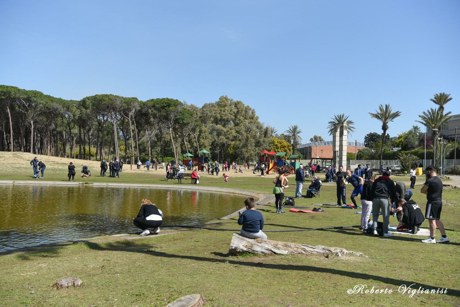 Scusi, pu&ograve; controllarmi il parco?
