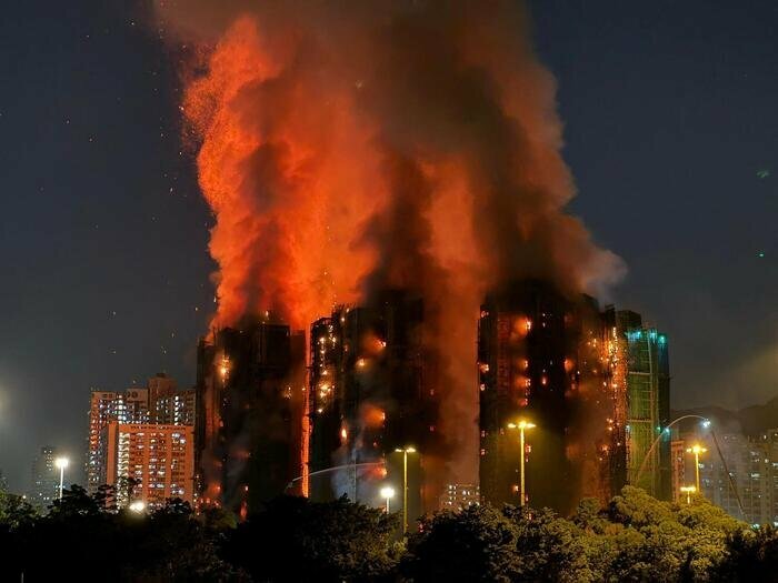 Grattacieli a fuoco: 55 morti