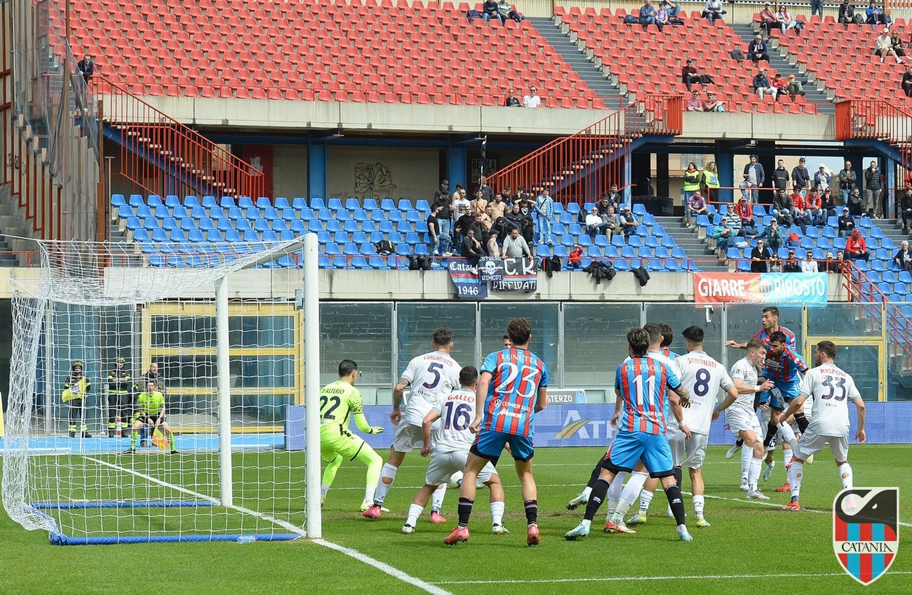 Catania, pari e rimpianti