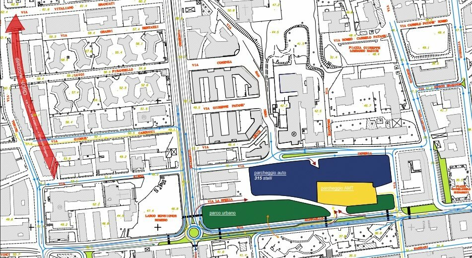 Piazzale Sanzio, a gennaio cantiere per il restyling