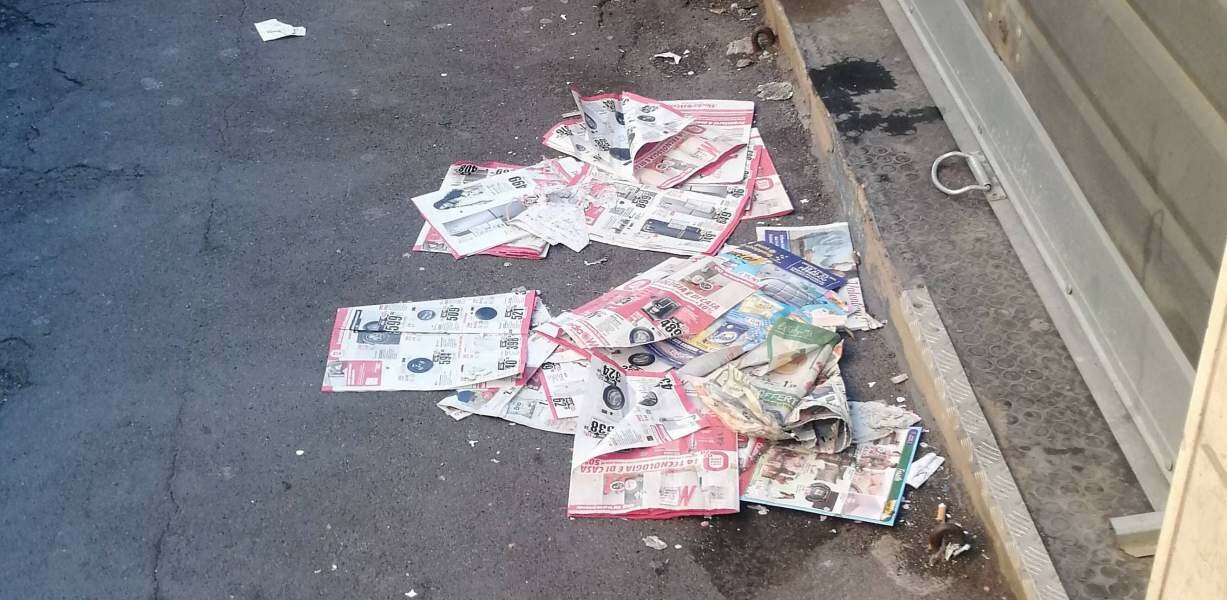 Catania: scope, palette e lamentele