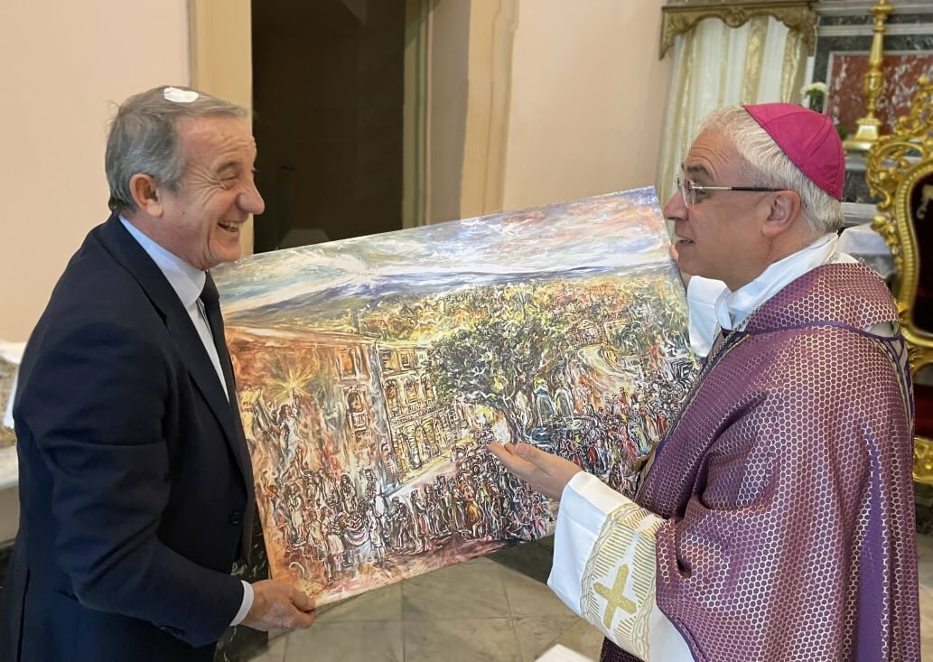 Il nuovo arcivescovo tra i guariti dal Covid