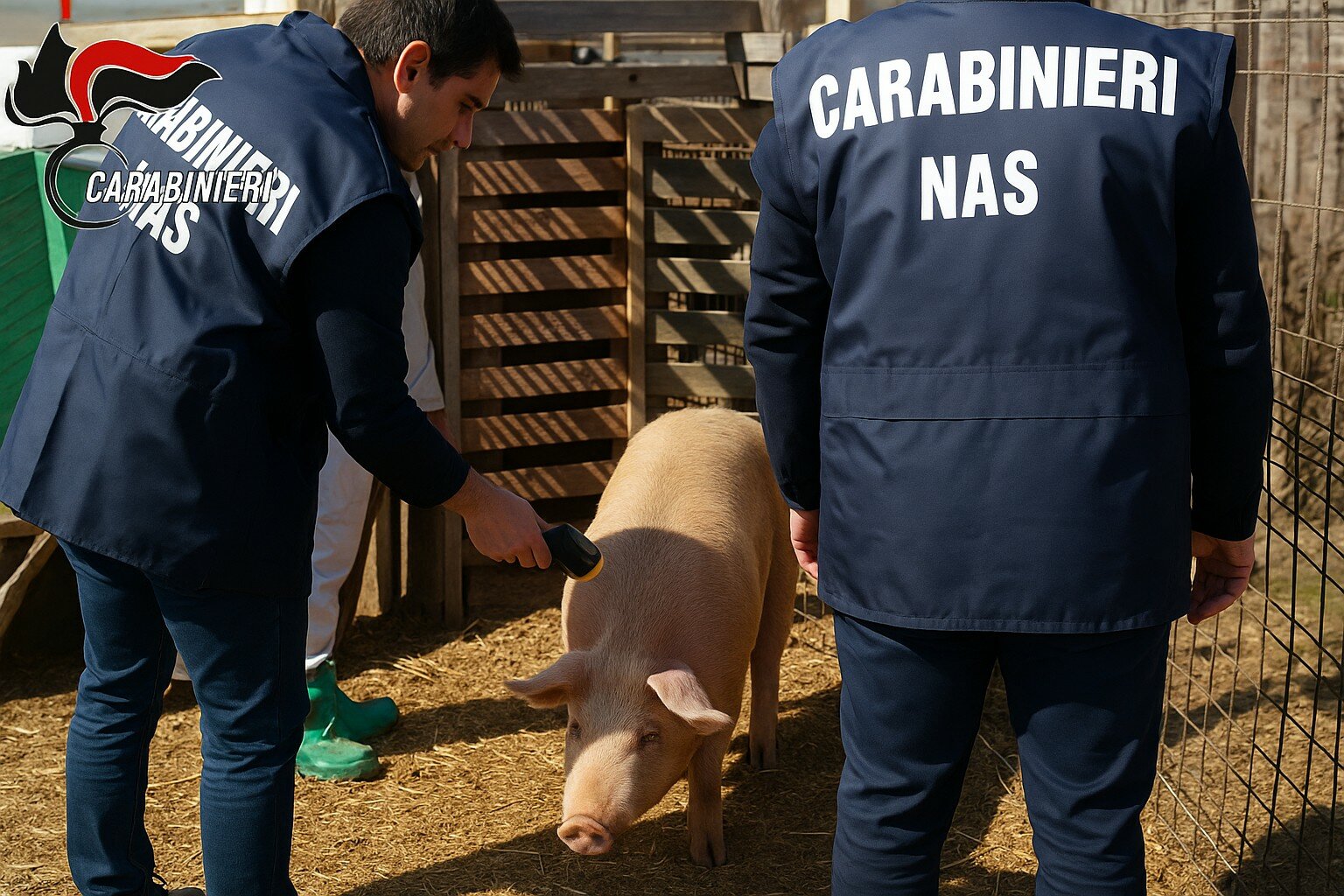Animali tra escrementi nell'azienda catanese