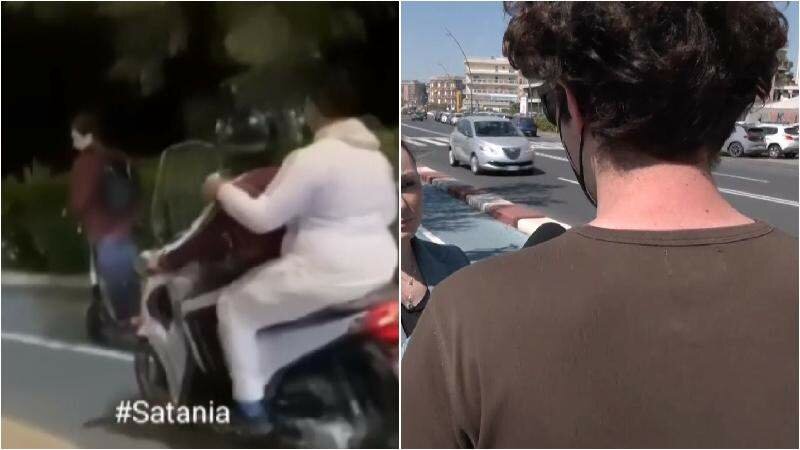 Catania, aggredito in monopattino: "Leviti"