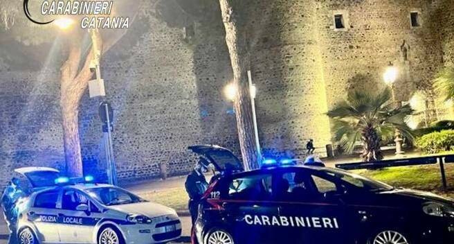 Catania, notte di multe