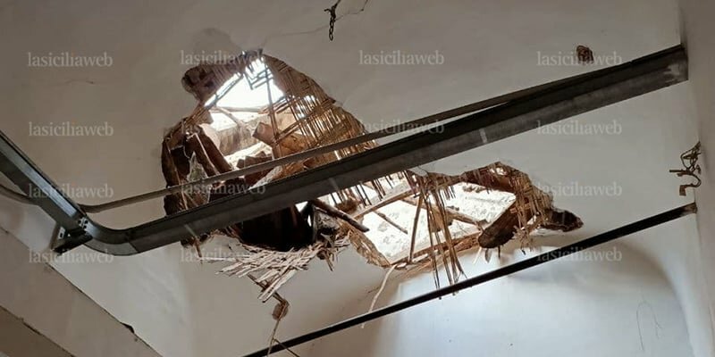 Crollo al Boggio Lera