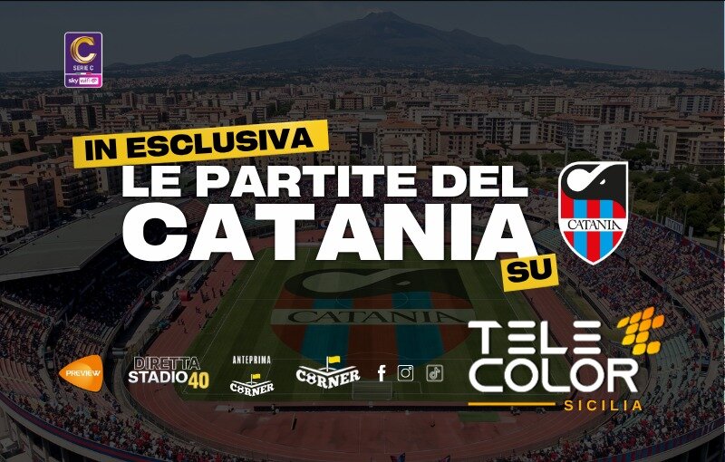 C'&egrave; il Catania su Telecolor