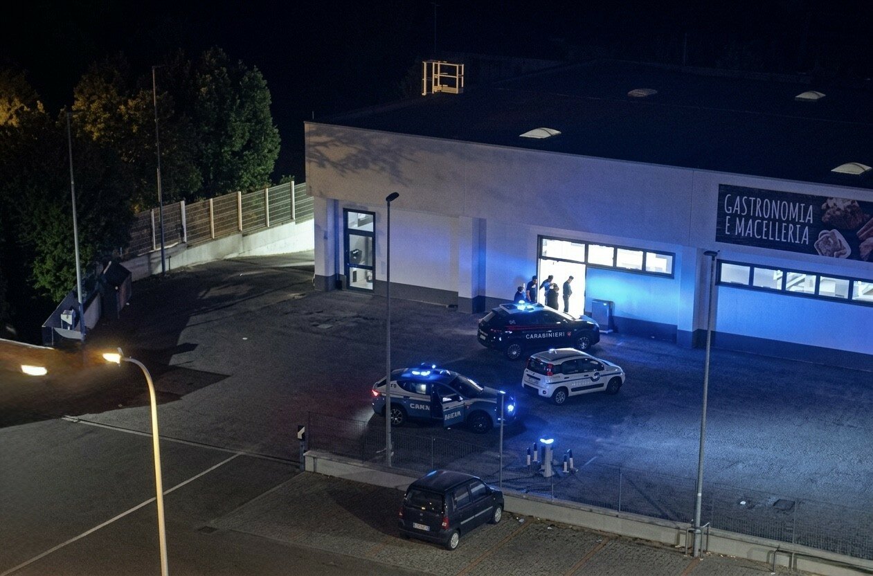 Assalto al supermercato di Acireale, ma la cassaforte non si apre