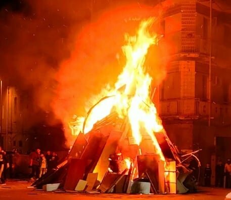 Vampe di San Giuseppe, guerriglia a Palermo