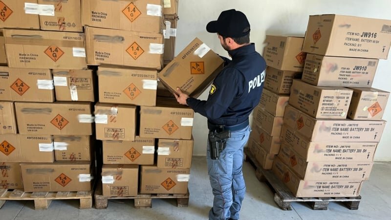 Esplosivi mal custoditi, nei guai ditta dell'Acese