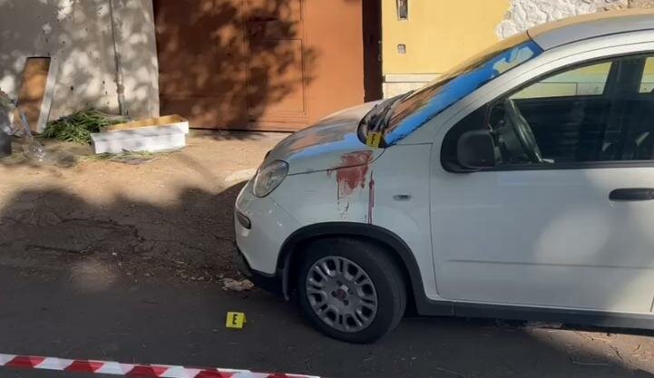 Lite e sparatoria davanti al cimitero