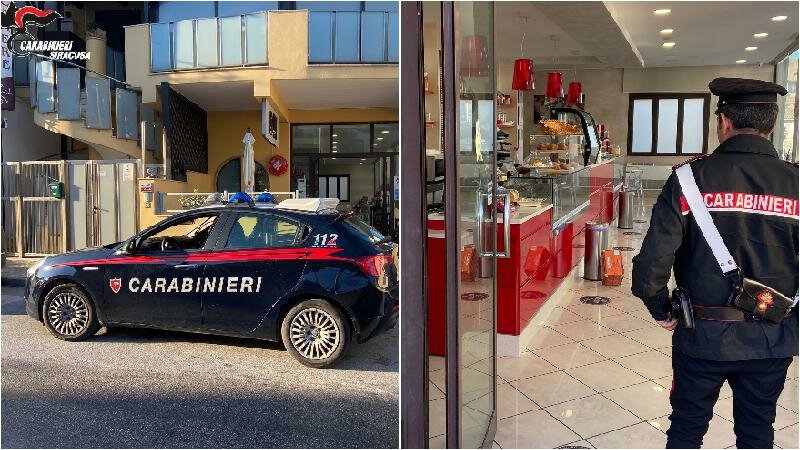 Ladri catanesi in trasferta per rubare nel bar di Noto