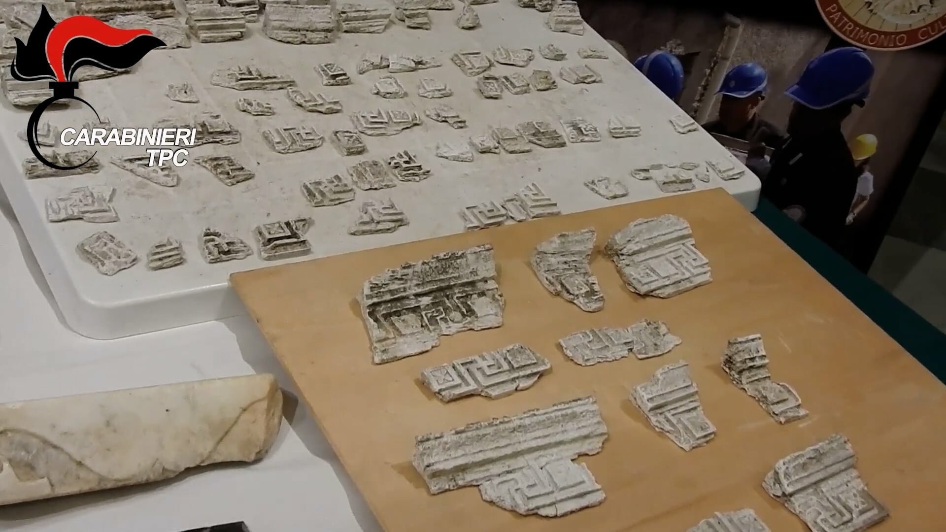 In casa beni archeologici rubati