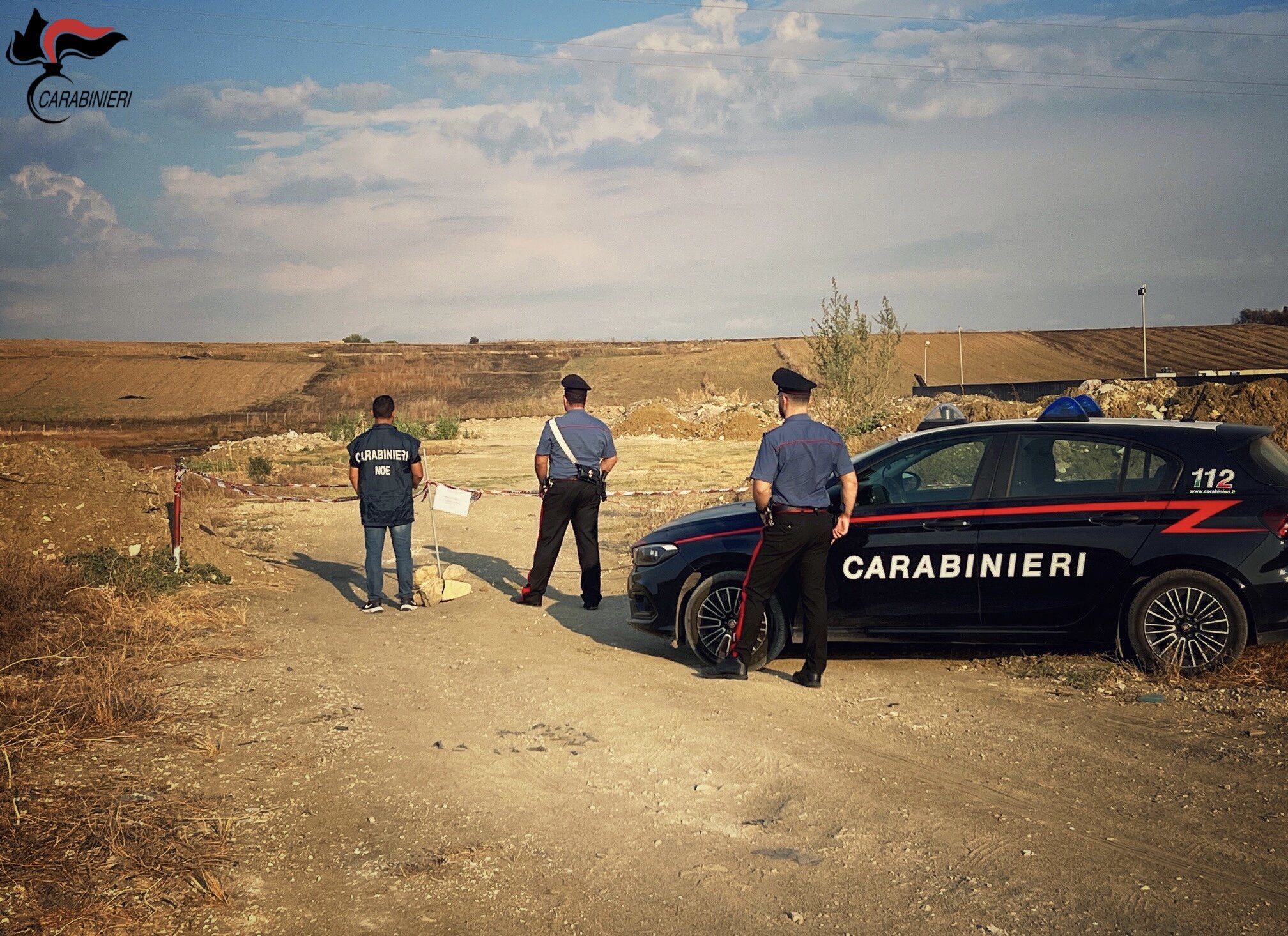 Sequestrata maxi discarica, rischio danno ambientale