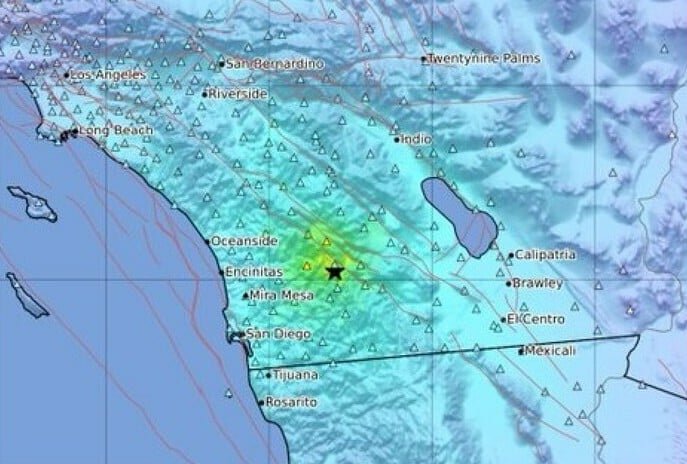 Terremoto 5.4: panico in California