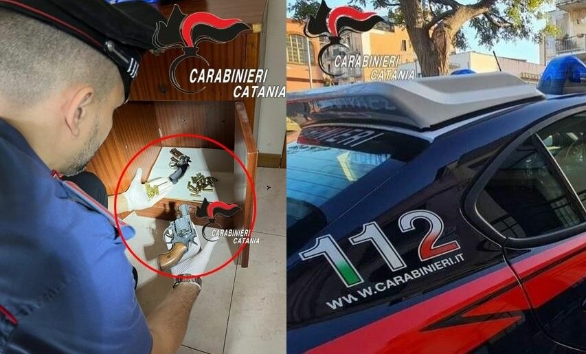 Catania: spara in strada e scappa, militari lo trovano