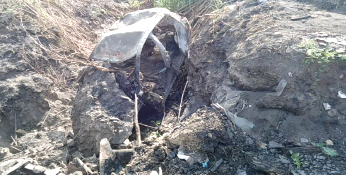 Catania, "pescata" un'auto nel torrente