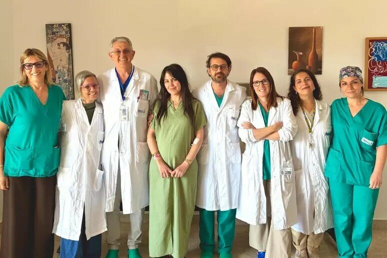 Trasfusione di sangue eseguita su un feto di 18 settimane