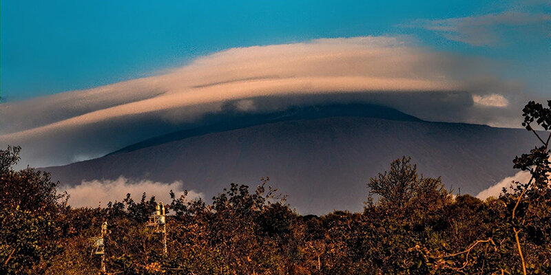 Etna, che tramonto